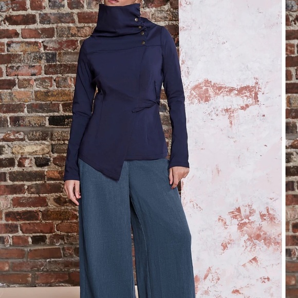 [L]Melow by Melissa Bolduc Stylish Red ISABEAU JACKET Asymmetrical CA NWOT - Picture 5 of 12